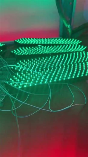 Testing LED 7 segments Number Modules IP65