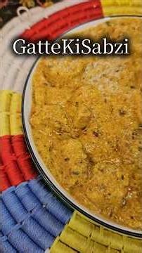 Authentic Rajasthani Gatte Ki Sabzi Recipe | No Onion No Garlic | Traditional Rajasthani Curry