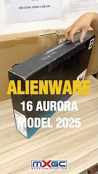 Dell Alienware 16 Aurora (2025) Core 7 240H Ram 32GB SSD 1TB Nvidia RTX 5060 16″ 2K+ 120Hz (Newseal)