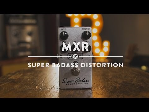 MXR Super Badass Distortion | Reverb Demo Video