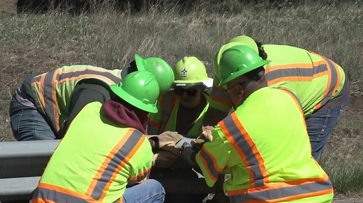 Thank you, Brian Torres, our D2 Tularosa Project Manager for keeping our crews safe and reminding everyone to watch for traffic in a work zone. | NMDOT