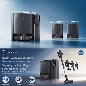 Say hello to the newest addition to the ECOVACS family: the DEEBOT T30S COMBO COMPLETE!! ✨ This powerhouse is your deep cleaning expert - ready to tackle even the most difficult of challenges thanks to features such as: ✅ the TruEdge Mop Extender ✅ ZeroTangle Technology ✅ OMNI station ✅ and a whopping 11,000 PA suction power! Visit our website and dive into the future of smart cleaning today  | ECOVACS ROBOTICS | Facebook