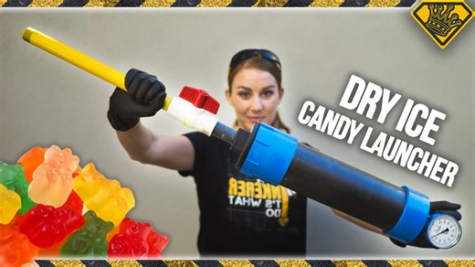 Turning dry ice into a safe and usable fuel source at home