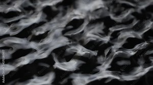 Acoustic resonance in a ferromagnetic liquid. Propagation of sound and electromagnetic waves in a liquid substance. Unusual pattern