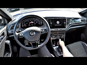 Volkswagen T-Roc Sport 1.5 150HP POV Test Drive. GoPRO driving. Relax city drive VW T-Roc