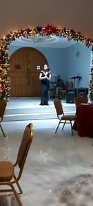 He was born in a stable, His mummy wrapped Him in swaddling clothes and laid Him in a manger , And the Angel's sang, a new King is born today , Man would live forever more because of Christmas day 🙏❤🌲 | The Surjan Family