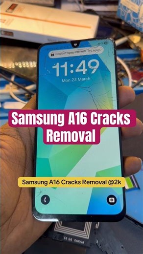 Samsung a16 screen repair. #samsunga16 #samsunga16screen #samsungrepair #phonerepair #fypシ゚ #viral