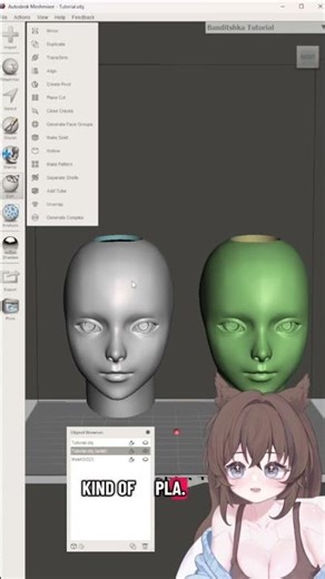 Hollowing 3D Prints using Meshmixer! Part 4 #vtuber #tutorial #3dprinting