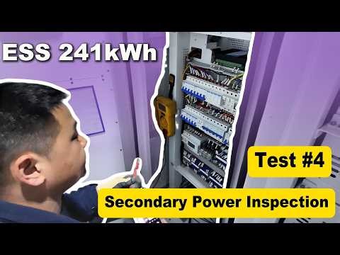 ESS Secondary Circuit Power Supply Inspection.#EnergyStorage#SecondaryCircuit#ElectricalEngineering