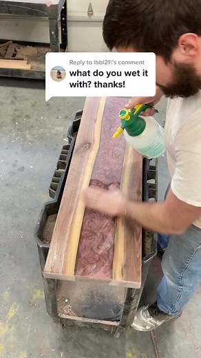 Water Spraying Technique for Smooth Wood Finishes