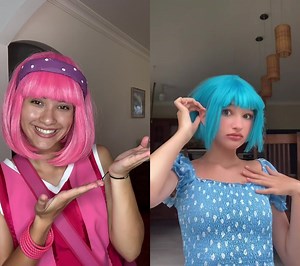 #dúo con @anokhinalz 💖💙 #lazytown #viral #fyp #parati