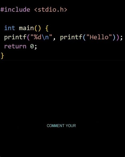 "Watch This Before Your Next C Interview! 💼" #cprogramming #codeexplained #codelogic#printf