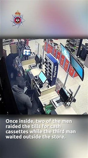 ROBBERY: Three men used disc cutter to force their way into a Co-op