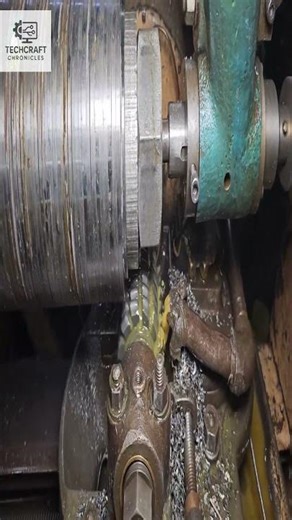 How Motorcycle Rear Chain Sprockets Are Made! #MotorcycleParts #ManufacturingProcess #factoryprocess