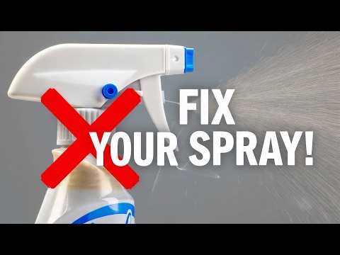 How To Fix Broken Lysol Spray Bottle (Sprayer Not Working Fix)