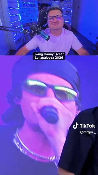 Danny Ocean's Swing Performance at Lollapalooza Chile 2026