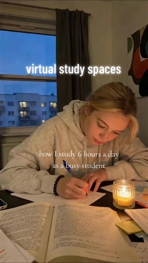 virtual study spaces for students allow me to study 6 hours a day without getting bored