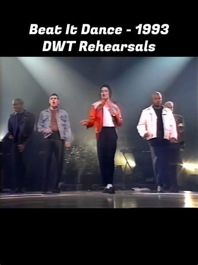 Beat It Dance - 1993 Dangerous World Tour Rehearsals #michaeljackson #kingofpop #beatit #dance #viral