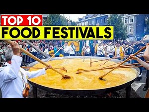 Top 10 food festivals and culinary events around the world: