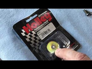Holley Accelerator Pump How to Repair