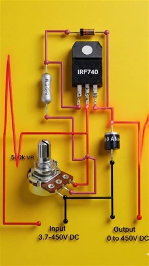 3 volt 45V Voltage Regulator | Simple DC Power Supply