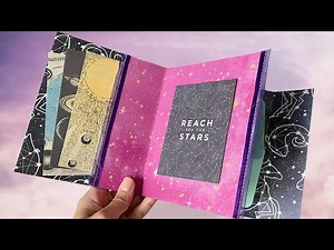 Flip Book with Pockets Using 1 Sheet of 12x12 Paper