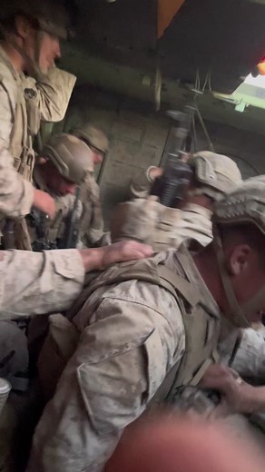 Bro wasnt having a good time #fyp #marines #usmc #miltok #army #usa #military