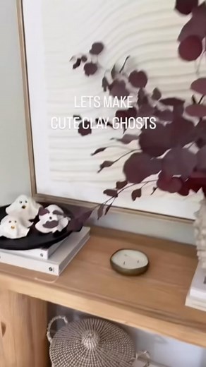 1.1K views · 25 reactions | DIY clay Ghost Tea lights. This is such a...