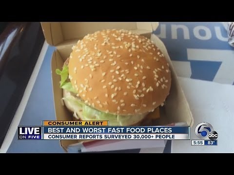 Best and Worst Fast Food Restaurants