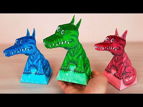 This Dragon is ALWAYS looking at you - How to make Optical illusion