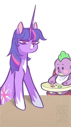 Shining’s not pleased (again) with his little sister coming home from her school exam with a baby