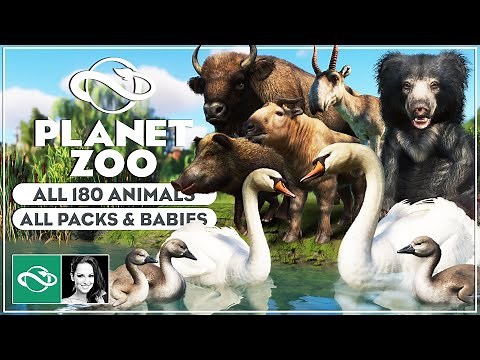 ▶ All 180 Animals & Babies | Every Animal in Planet Zoo