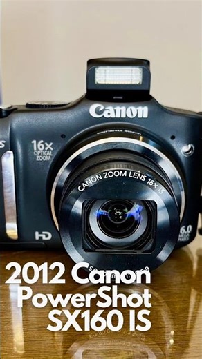 Canon PowerShot SX160 IS - Semi-Retro Compact Digital Camera with Great Features