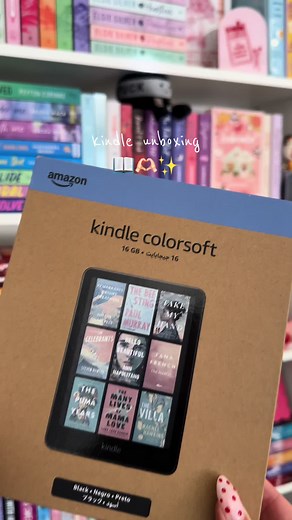 Kindle Colorsoft Unboxing: Discover My New Device