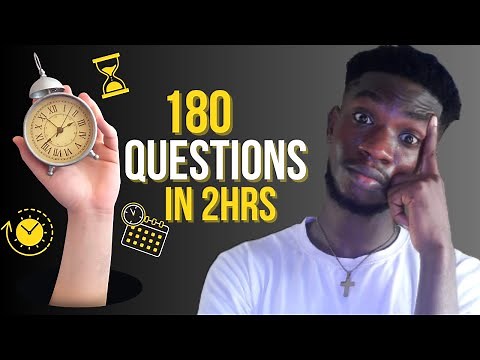 How to Answer The Jamb 180 questions in 2HRS | Step-By-Step Guide