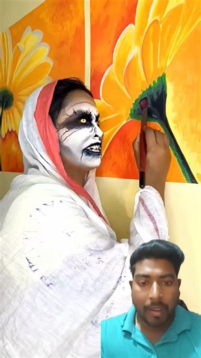 Bhutiya Drawing 👹😰 #shorts #bhoot #bhoot_wala_cartoon #bhootwala #bhootbhoot #cartoon