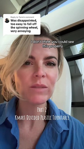 Kmart Plastic Rotating Tower Organizational Tips