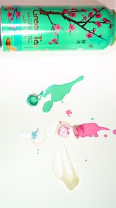 Mixing Dynamic Ink to Match Arizona Green Tea. Comment Your Favorite Flavor Below 👇 | Dynamic Color Co.