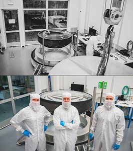 Closer Look at the Largest Optical Lens in the World, Used in the Large Synoptic Survey Telescope (LSST)