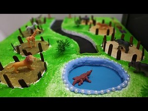 How to make Zoo / Zoo model for kids