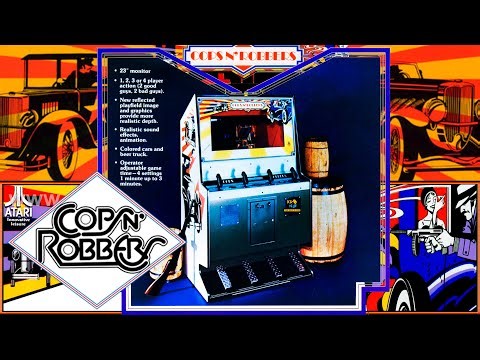 Cops N´ Robbers [ATARI] - Arcade - (1976) 🚗 🚘 Driving with Big AL!