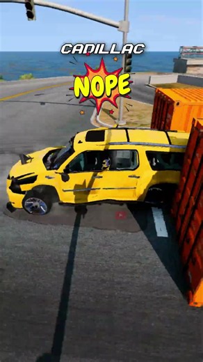 Which car can pass through containers narrow road Ep. 10