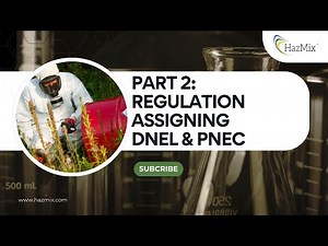 Assigning DNEL & PNEC Values for Regulation Compliance in HazMix (P2)