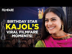 Kajol's MOST MEMORABLE Filmfare Moments That Went Viral