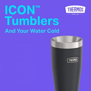 Keep it hot. Keep it cold. Keep it iconic. Whether you’re sipping hot coffee or refreshing cold water, the Icon™ Tumbler keeps your drinks just right. Dependable, durable, and built to last—your go-to tumbler for everyday reliability. | Thermos
