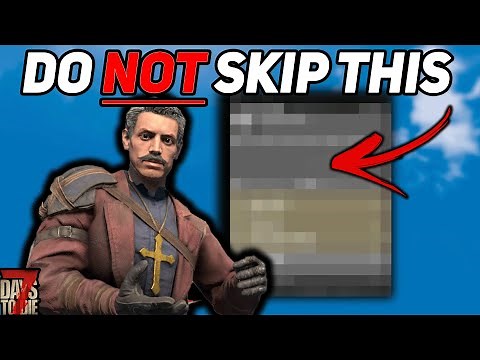 This New Perk COMPLETELY Breaks Progression - Crafting Skill Guide - 7DTD 2.0