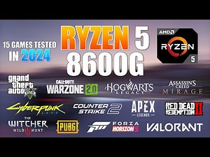 Ryzen 5 8600G Gaming Test in 2024 - is it good for gaming?