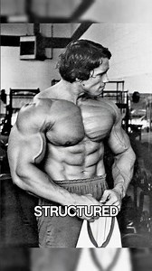 How Arnold Structured His Training Week