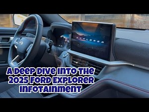 A FULL TOUR of the NEW Ford Digital Experience inside the 2025 Explorer.