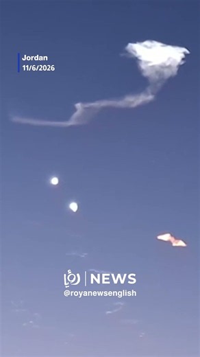 🇯🇴 🇮🇷 Iranian missiles targeting Jordan intercepted